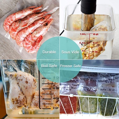 Factory direct sale embossed vacuum sealer bags for food Textured Embossed vacuum bag