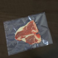 Custom Clear Transparent Vacuum Sealer Bags Plastic Packaging Food Vacuum Packing Bag for Ham Beef Meat Food Packing