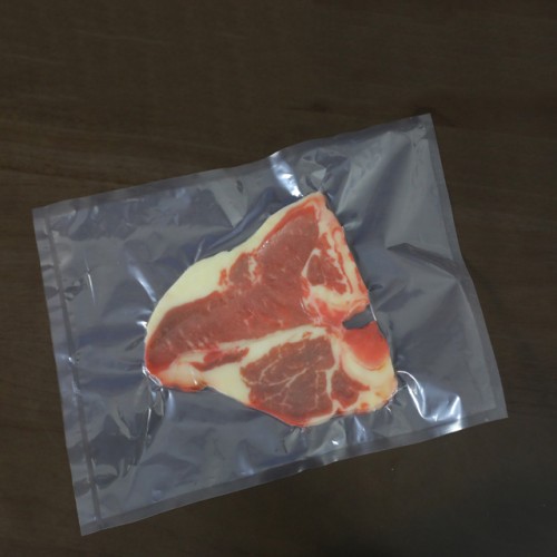 Custom Clear Transparent Vacuum Sealer Bags Plastic Packaging Food Vacuum Packing Bag for Ham Beef Meat Food Packing